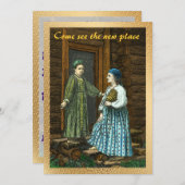  uitnodiging voor huisverwarming (Voorkant / Achterkant)