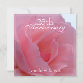 Uitnodiging voor huwelijksverjaardag (Voorkant)