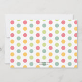 Uitnodiging voor Ice Cream Party (Achterkant)