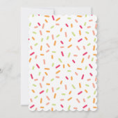 Uitnodiging voor Ice Cream Party (Achterkant)