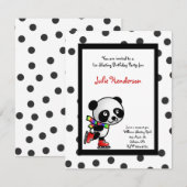 Uitnodiging voor ijsschaatsen (Voorkant / Achterkant)