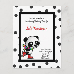 Uitnodiging voor ijsschaatsen