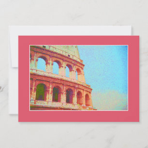 Uitnodiging voor Italiaans diner - Colosseum Rome