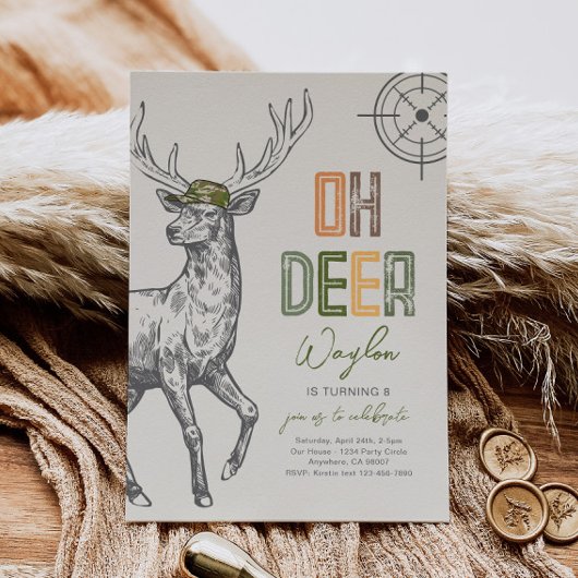 Uitnodiging voor jachtverjaardag