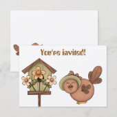 Uitnodiging voor kerkevenementen (Voorkant / Achterkant)