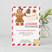 Uitnodiging voor kerstavond in feestdagen (Staand voorkant)