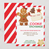 Uitnodiging voor kerstavond in feestdagen (Voorkant / Achterkant)