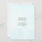 Uitnodiging voor kerstboombruiloft (Achterkant)