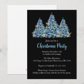 Uitnodiging voor kerstboomfeestjes (Voorkant / Achterkant)