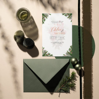 uitnodiging voor kerstbruiloft