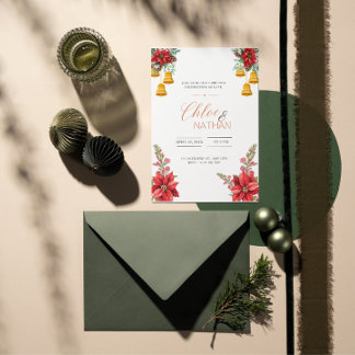 uitnodiging voor kerstbruiloft