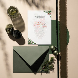 uitnodiging voor kerstbruiloft