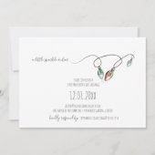 Uitnodiging voor kerstcadeau-uitwisseling (Voorkant)