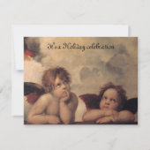 uitnodiging voor kerstengel (Voorkant)