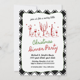 Uitnodiging voor kerstfeest