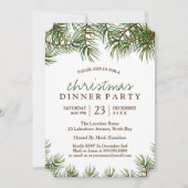  uitnodiging voor kerstfeest (Voorkant)