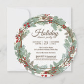 Uitnodiging voor kerstfeest (Voorkant)