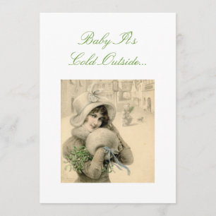 Uitnodiging voor kerstfeest Tea Party