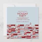 Uitnodiging voor kerstfeestdag (Voorkant)