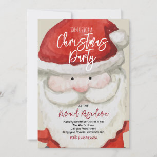 Uitnodiging voor kerstfeestdagen