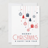 Uitnodiging voor kerstfeestdagen (Achterkant)