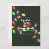 Uitnodiging voor kerstfeestdagen (Voorkant)