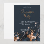 Uitnodiging voor kerstfeestdagen (Voorkant / Achterkant)