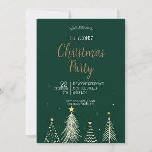 Uitnodiging voor kerstfeestdagen
