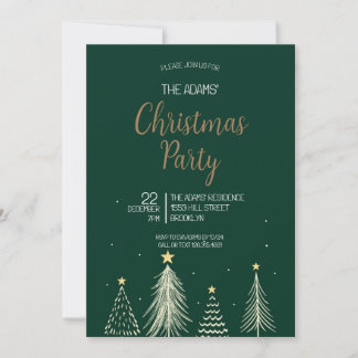 Uitnodiging voor kerstfeestdagen