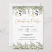 Uitnodiging voor kerstfeestdagen (Voorkant)