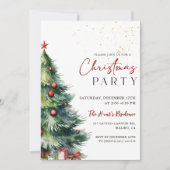 Uitnodiging voor kerstfeestdagen (Voorkant)