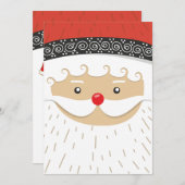 Uitnodiging voor kerstfeestdagen (Voorkant / Achterkant)