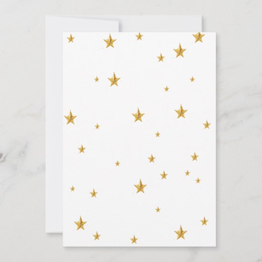 Uitnodiging voor kerstfeestdagen met warenblazers (Achterkant)