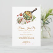 Uitnodiging voor kerstfeestelijke feestdagen (Staand voorkant)