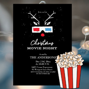 Uitnodiging voor kerstfilm Night