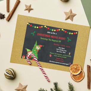 Uitnodiging voor kerstfilm Night