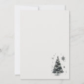 Uitnodiging voor kerstgrooms (Achterkant)