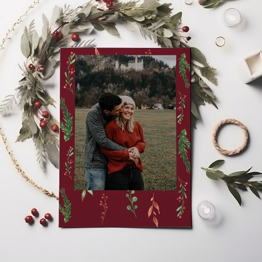 Uitnodiging voor kerstmis Wreated Baby shower