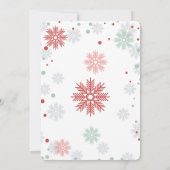 Uitnodiging voor kerstpannenkoeken (Achterkant)