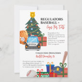 Uitnodiging voor kerstSpeelgoed (Voorkant)