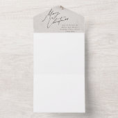 Uitnodiging voor kerstvakantie (Binnen)