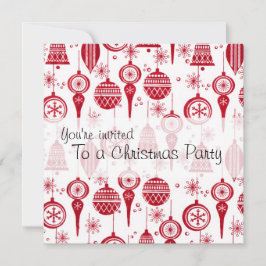 Uitnodiging voor kerstversiering