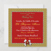 Uitnodiging voor kerstweddenschappen Renewing Vows (Achterkant)