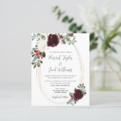 Uitnodiging voor kerstwinter (Staand voorkant)