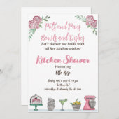 Uitnodiging voor keukendouche (Voorkant / Achterkant)