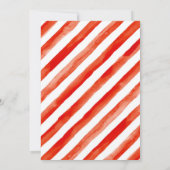 Uitnodiging voor kleine sneeuwfeest (Achterkant)