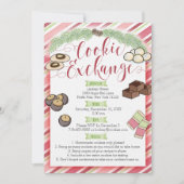 Uitnodiging voor Koekjesuitwisseling (Voorkant)