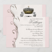 Uitnodiging voor koninginnenweddenschappen (Voorkant / Achterkant)