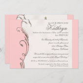 Uitnodiging voor koninginnenweddenschappen (Voorkant / Achterkant)