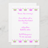 uitnodiging voor kronen (Voorkant / Achterkant)